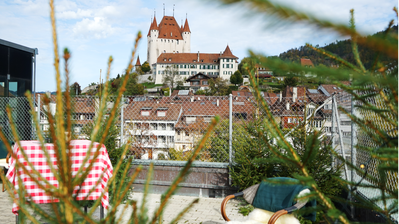 Glüh-Vue – ein Pop-Up von Hotel Krone Thun im Loeb - Shopping in der Thuner Innenstadt