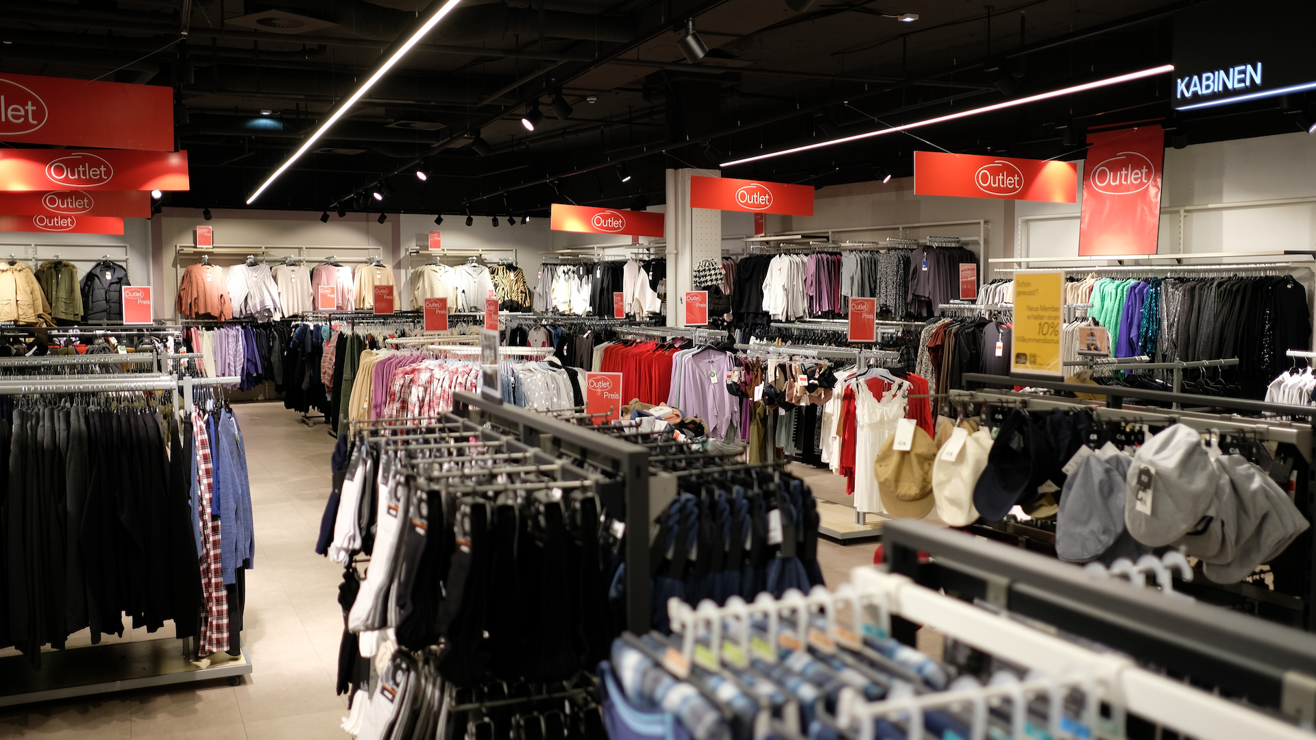 C&A-Outlet-Shop neu im Aarezentrum