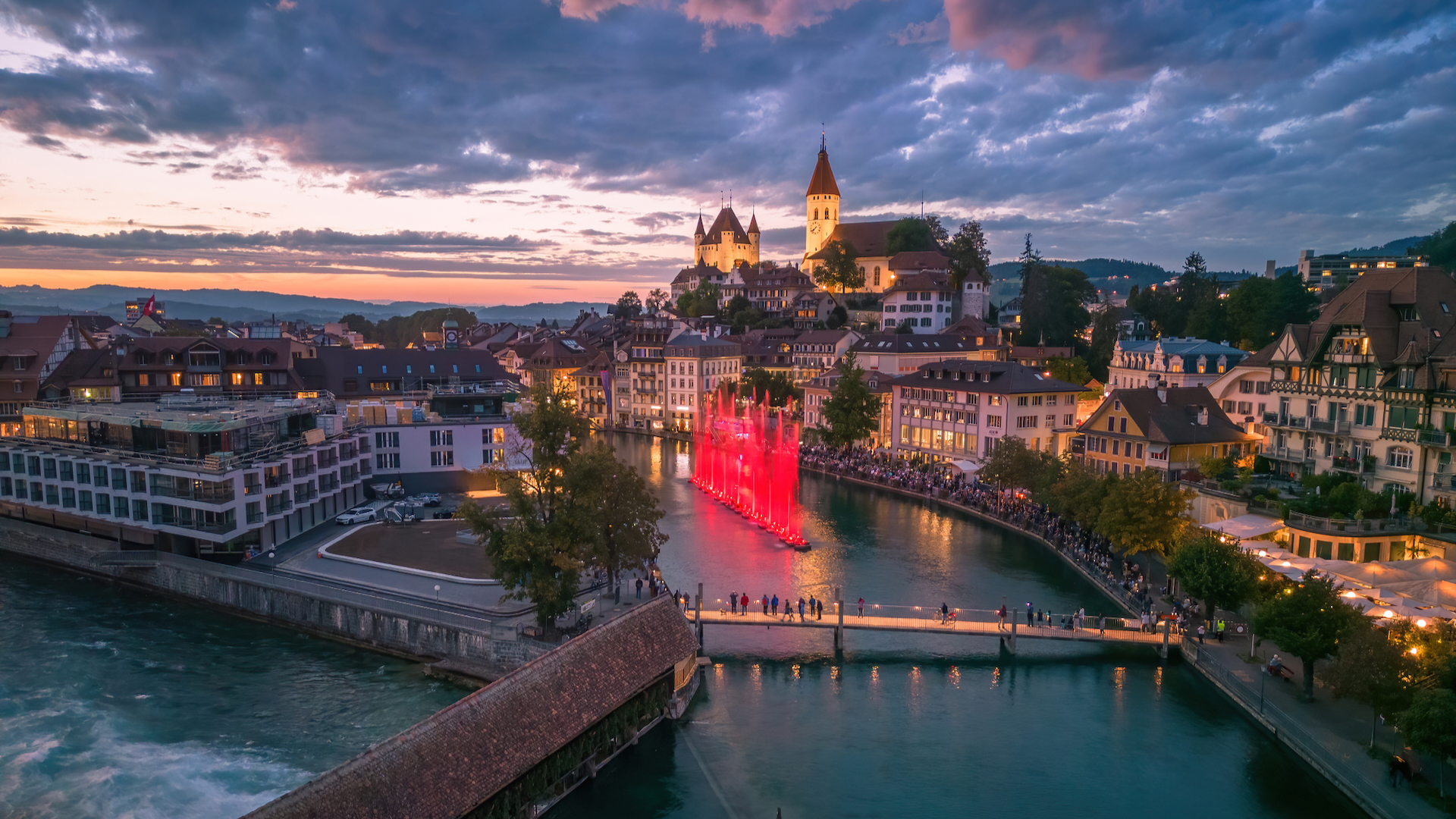 VIP Verlosung - Thuner Wasserzauber "Essen & Show" - Shopping in der Thuner Innenstadt